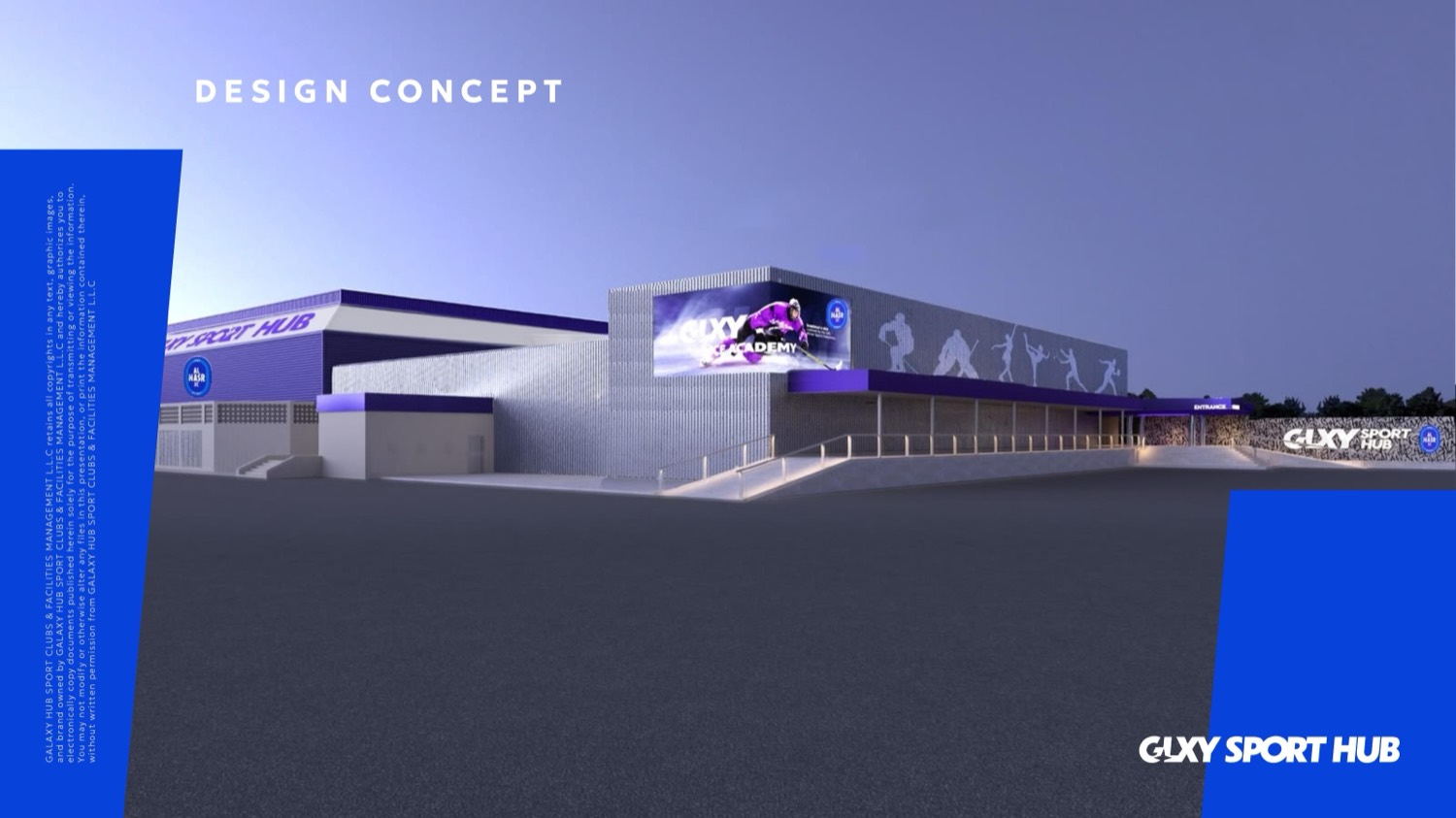Galaxy Arena design concept